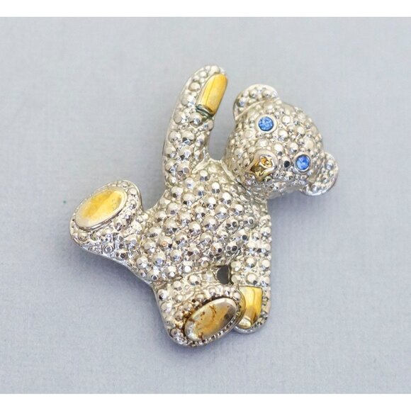 Adorable bear vintage brooch (C7) - Picture 1 of 2